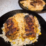 Tejszínes csirkecomb filé mártással